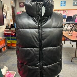 GAP Black Puffer Vest